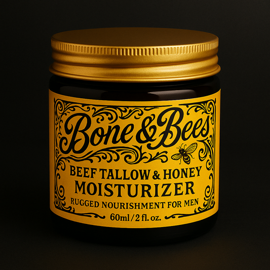 Bone & Bees – Beef Tallow & Honey Moisturiser (60ml)