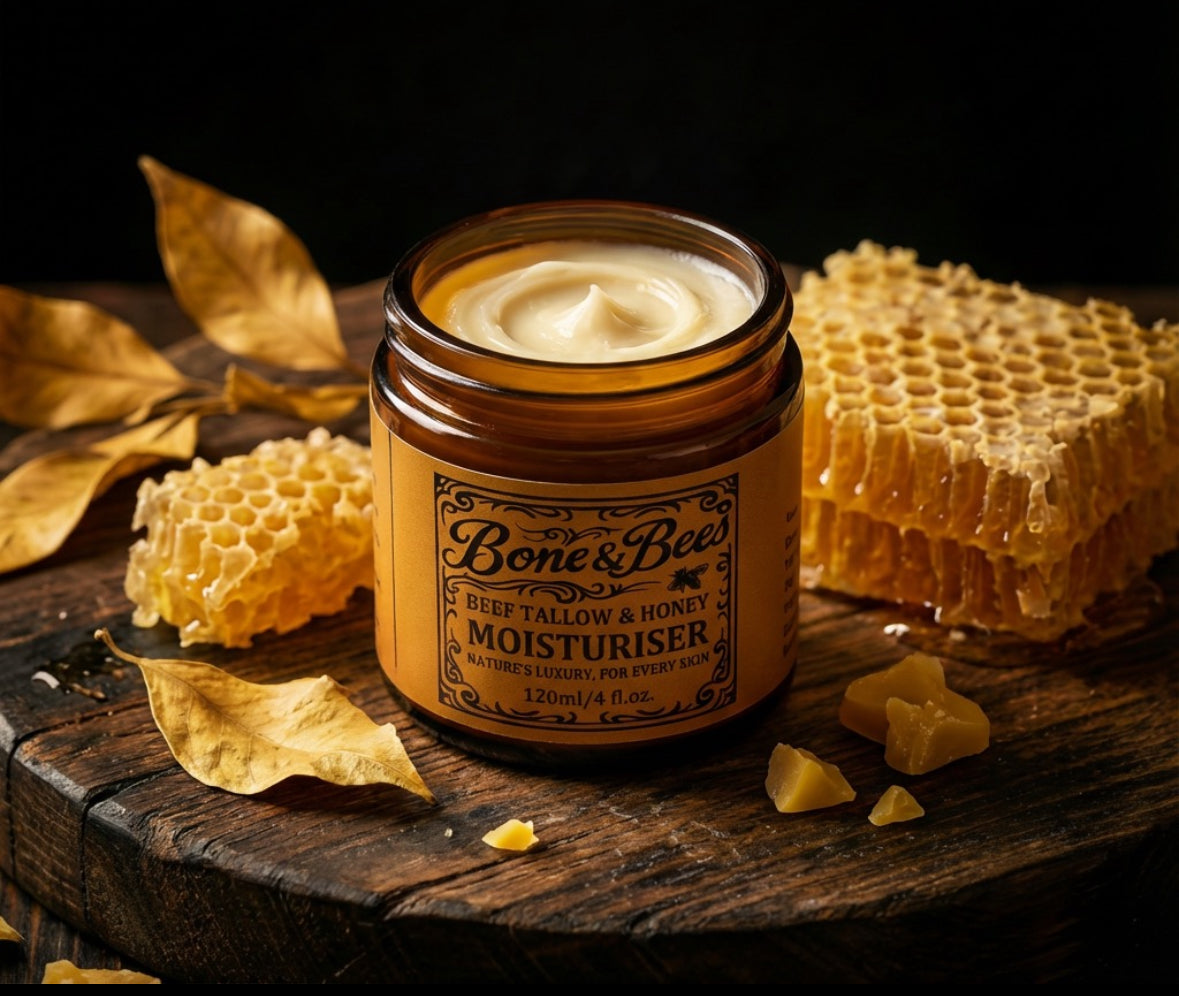 Bone & Bees – Beef Tallow & Honey Moisturiser